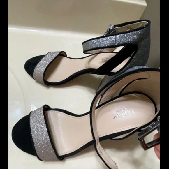 Botkier Silver Women's Heeled Sandal US5.5 - Picture 4 of 5